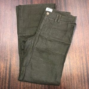 Banana Republic Organic Linen Pants 8 Trouser